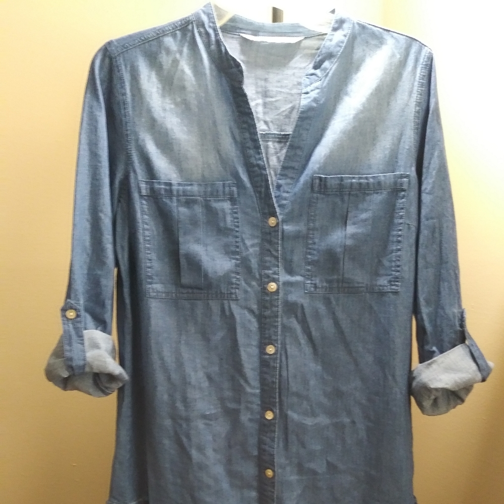 Denim dress